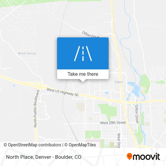 Mapa de North Place