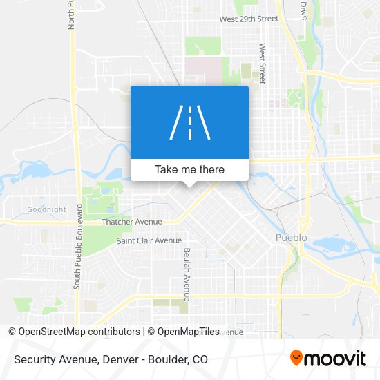 Mapa de Security Avenue