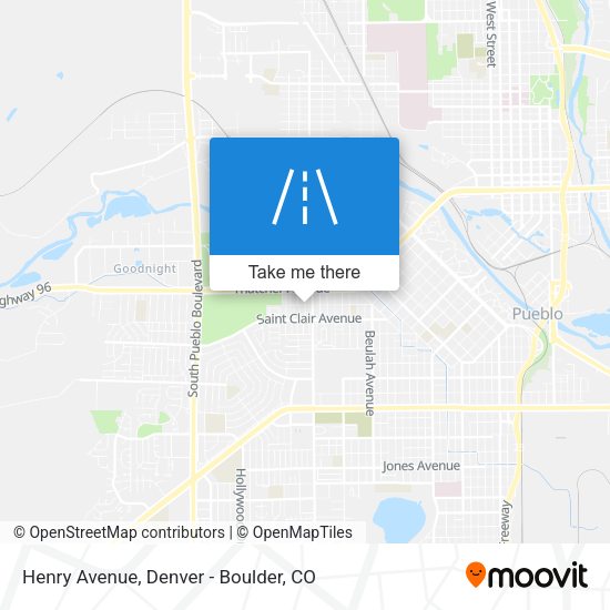 Henry Avenue map