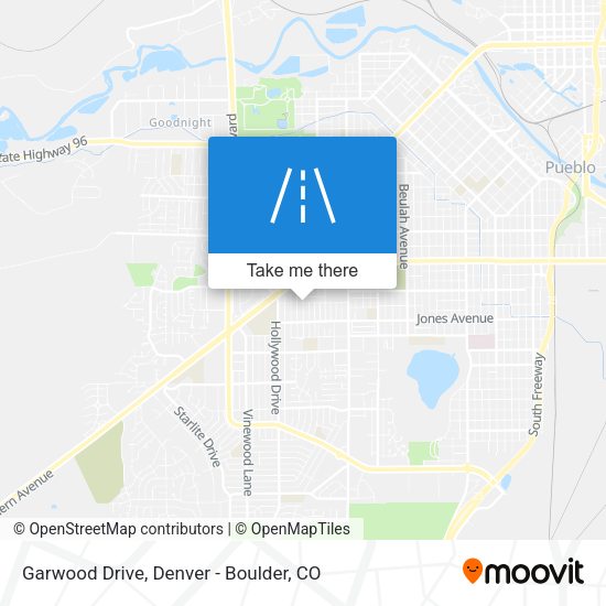 Mapa de Garwood Drive
