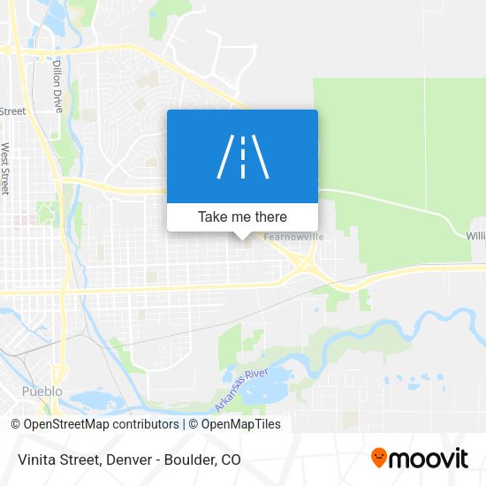 Vinita Street map