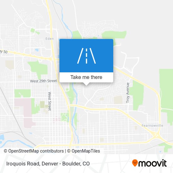 Iroquois Road map