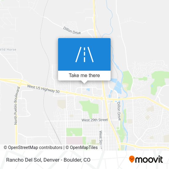 Rancho Del Sol map
