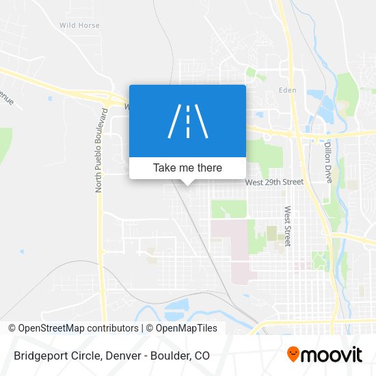 Mapa de Bridgeport Circle