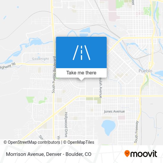 Morrison Avenue map
