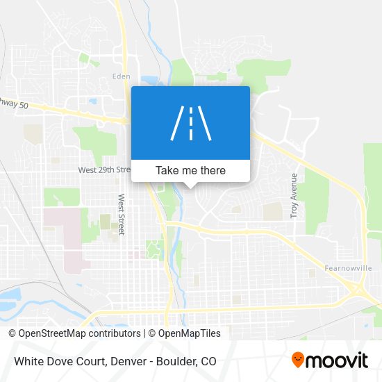 White Dove Court map
