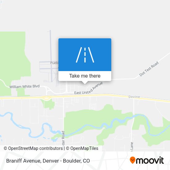 Braniff Avenue map