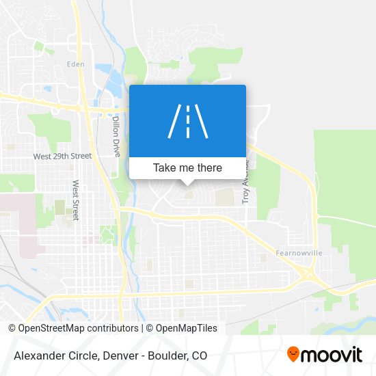 Mapa de Alexander Circle