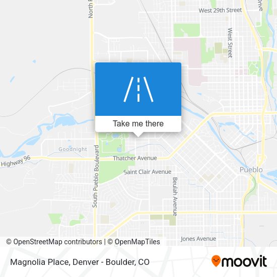 Magnolia Place map
