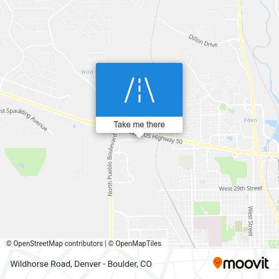 Wildhorse Road map