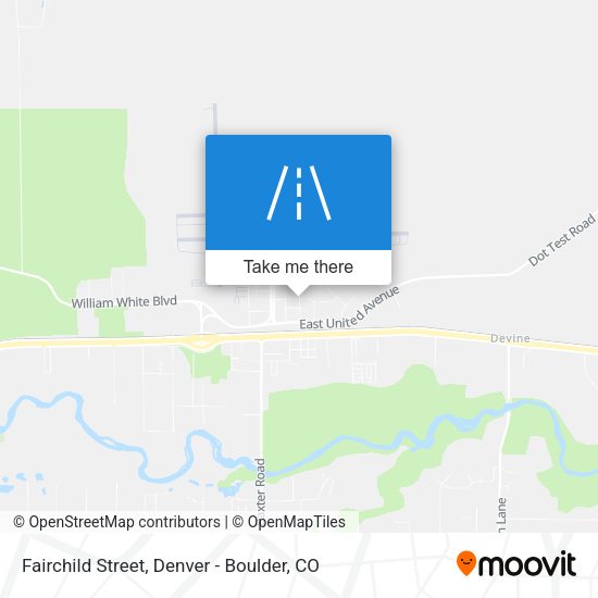 Fairchild Street map