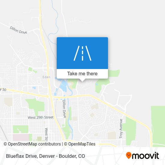 Mapa de Blueflax Drive