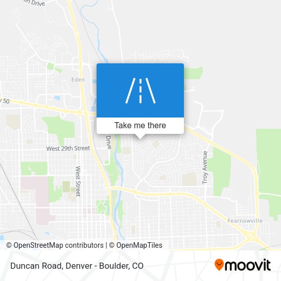 Mapa de Duncan Road