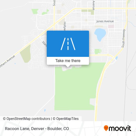 Mapa de Racoon Lane