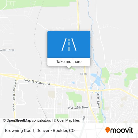 Mapa de Browning Court