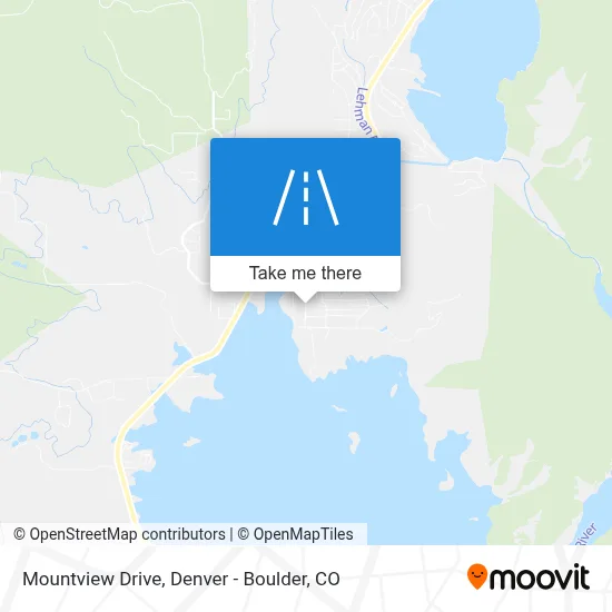 Mountview Drive map