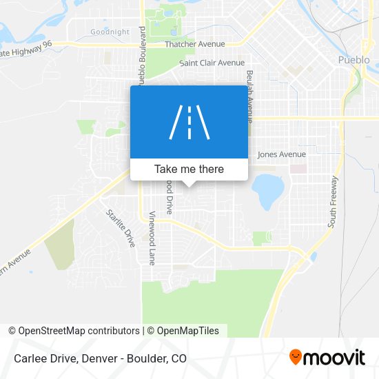 Carlee Drive map