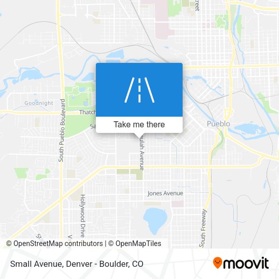 Small Avenue map