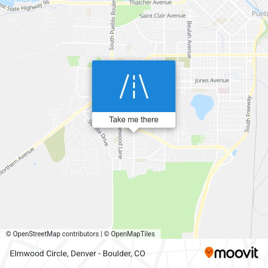 Elmwood Circle map