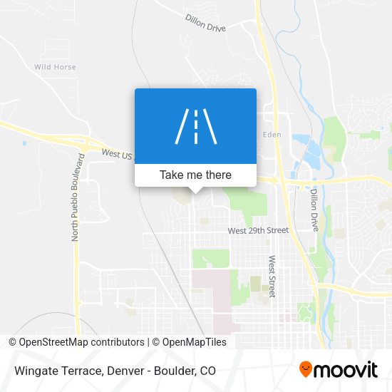 Wingate Terrace map