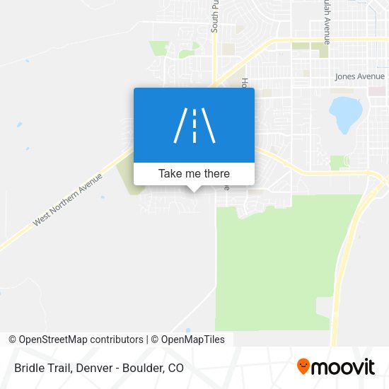 Bridle Trail map