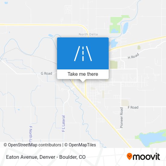 Mapa de Eaton Avenue