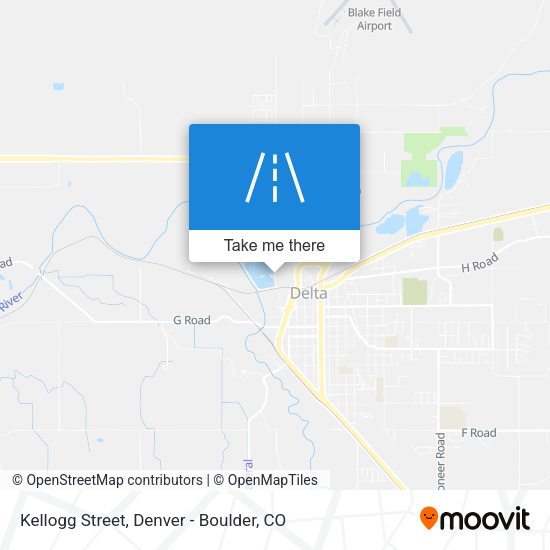 Mapa de Kellogg Street