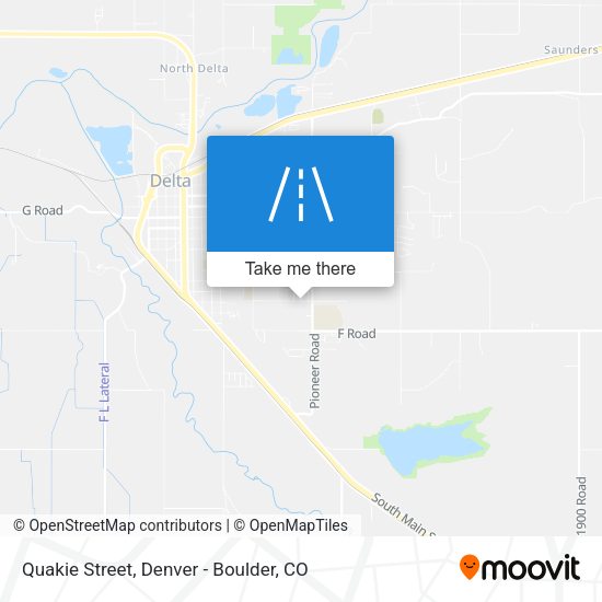 Quakie Street map
