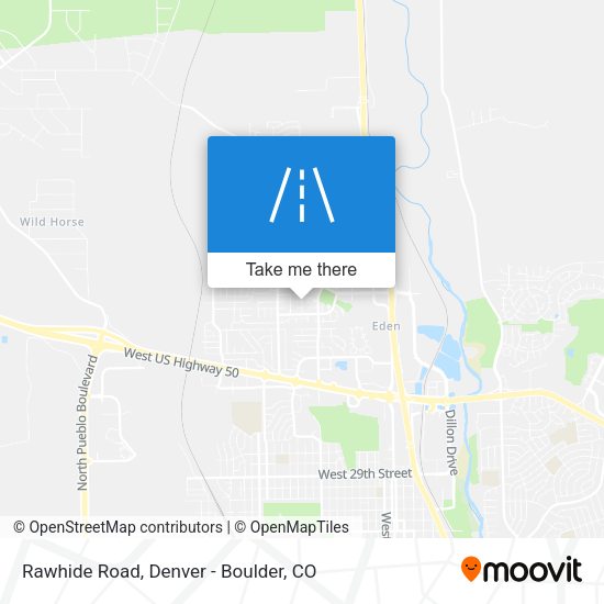 Rawhide Road map