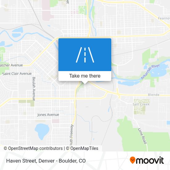 Haven Street map