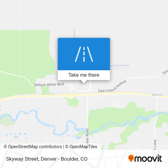 Skyway Street map
