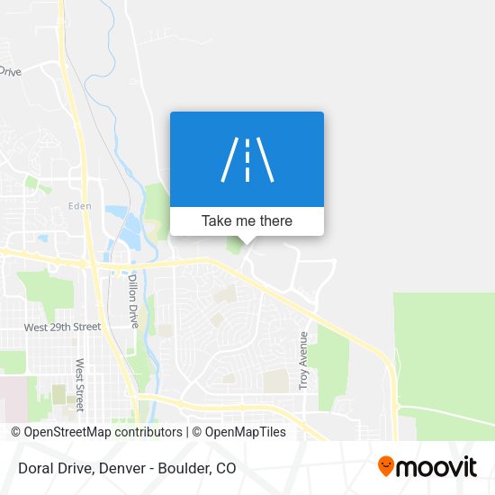 Mapa de Doral Drive