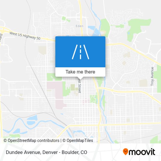 Mapa de Dundee Avenue