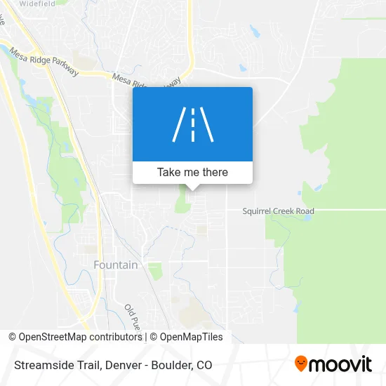 Streamside Trail map