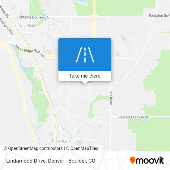Lindamood Drive map