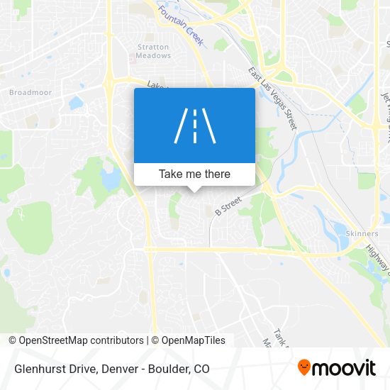 Glenhurst Drive map