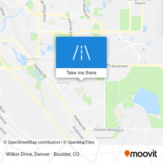 Wilkin Drive map
