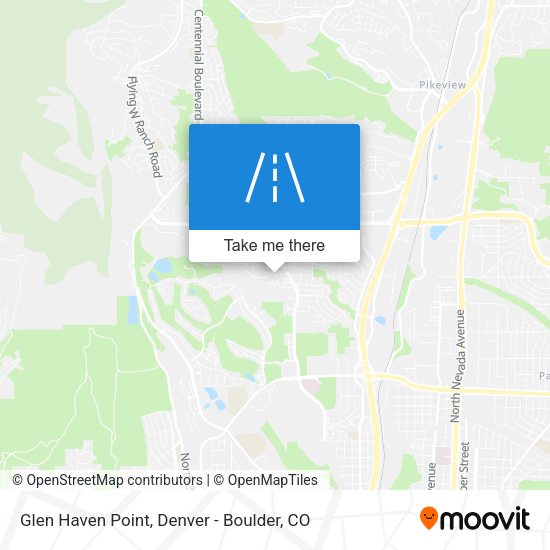 Glen Haven Point map