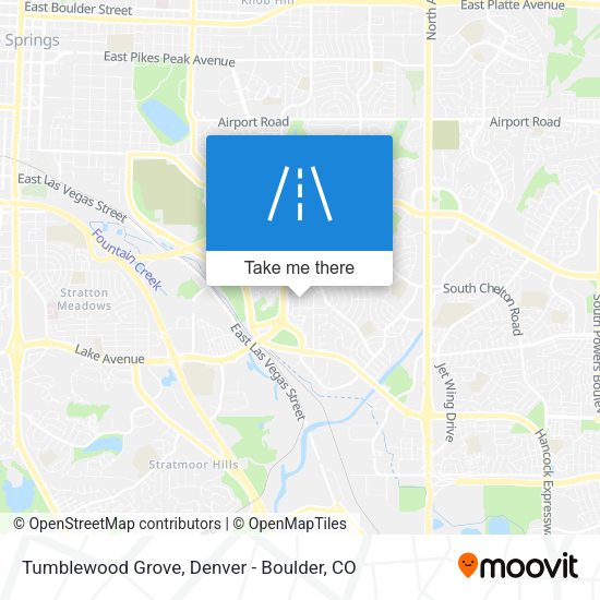 Mapa de Tumblewood Grove