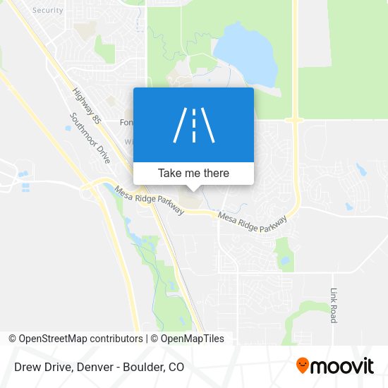 Mapa de Drew Drive