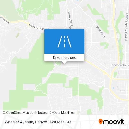 Wheeler Avenue map