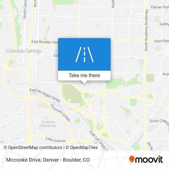 Mccooke Drive map