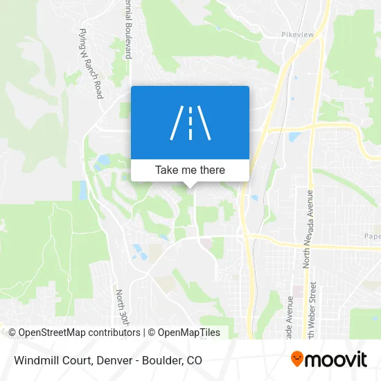 Windmill Court map
