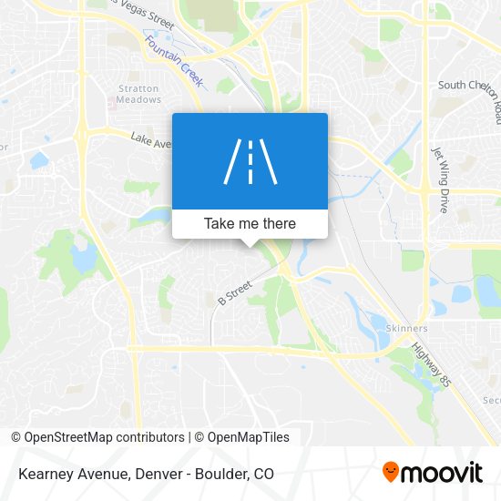 Kearney Avenue map