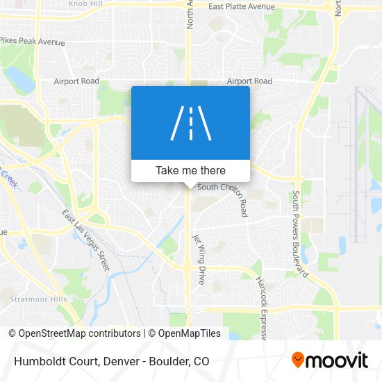 Humboldt Court map