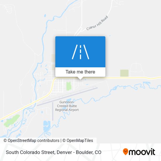 South Colorado Street map