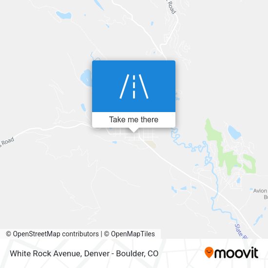 Mapa de White Rock Avenue