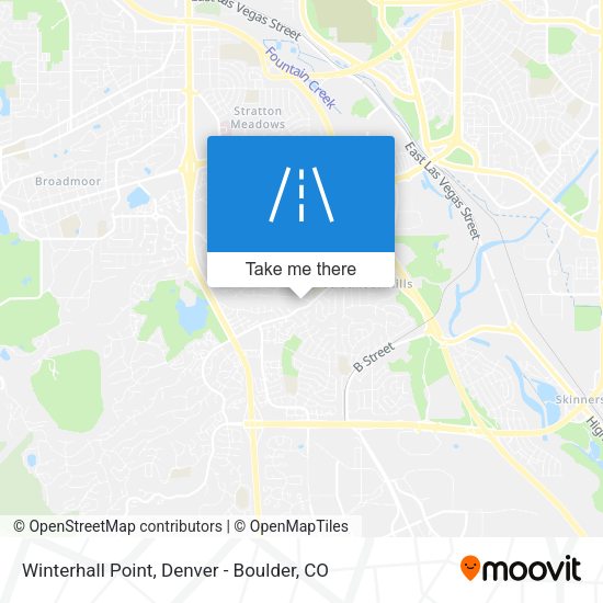 Winterhall Point map
