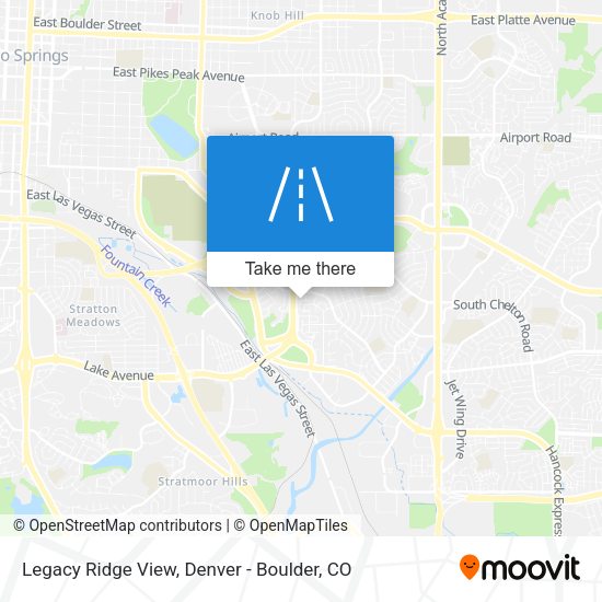 Mapa de Legacy Ridge View