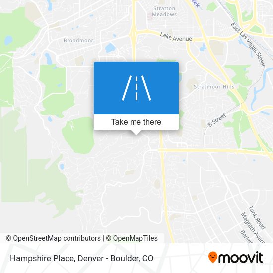 Mapa de Hampshire Place